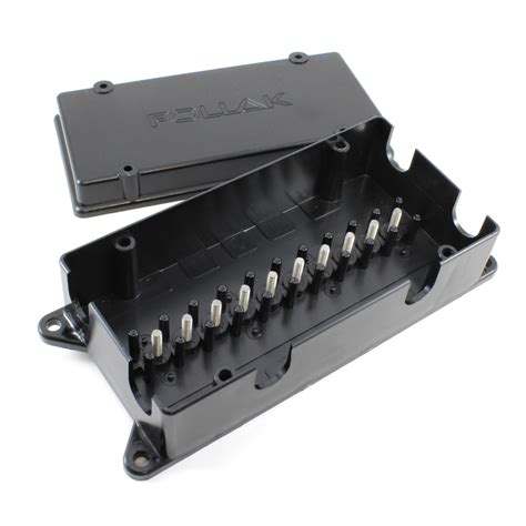 10 stud junction box|Pollak 52.